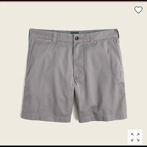 NWT J Crew 7” Stretch Chino Shorts